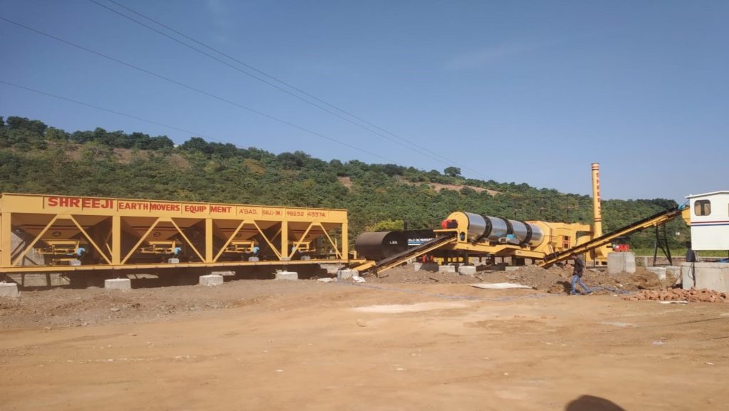BATCH TYPE ASPHALT HOT MIX PLANT IN BOTSWANA