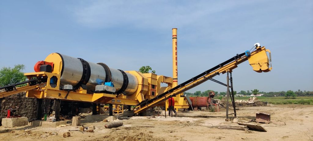 BATCH TYPE ASPHALT HOT MIX PLANT IN BOTSWANA