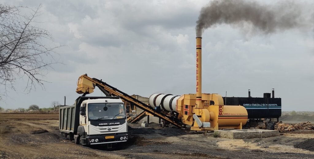 Asphalt Hot Mix Plant in Mozambique