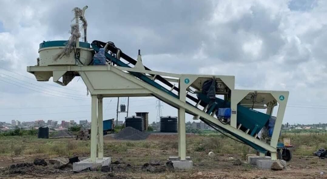 Compact Concrete Batching Plant